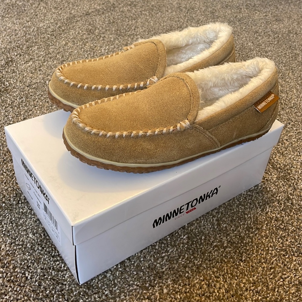 NEW Tempe - Wide Full Szs Cinnamon Minnetonka